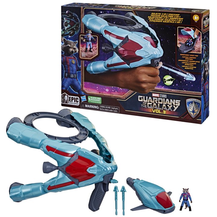Marvel Guardians of the Galaxy Vol. 3 Galactic 2 in 1 Spaceship