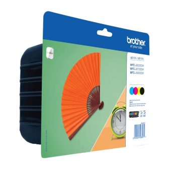 Brother LC-129XLVALBP ink cartridge 4 piece(s) Original Black, Cyan…