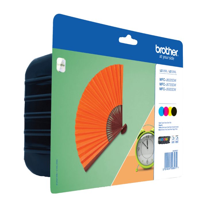 Brother LC-129XLVALBP cartucho de tinta 4 peça(s) Original Preto…