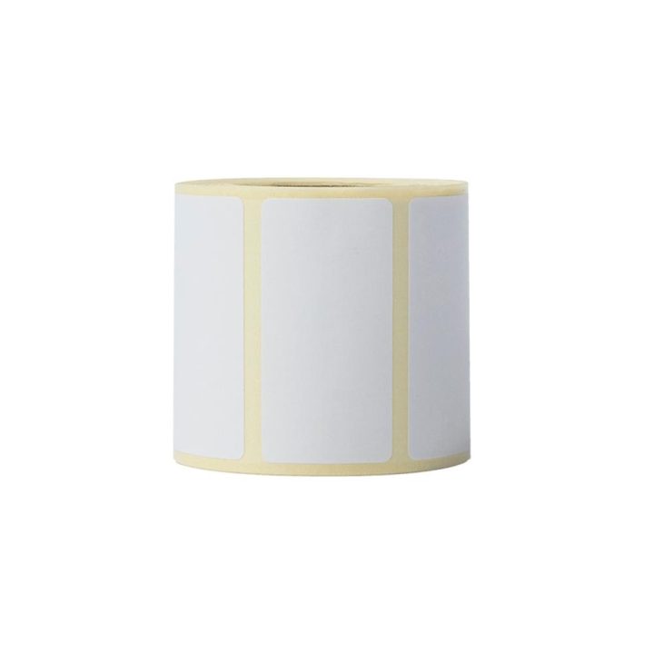 Brother BDE1J026051060 White Self-Adhesive Printer Label