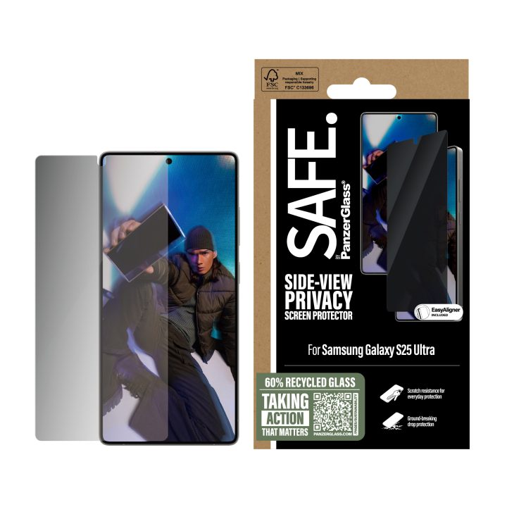 PanzerGlass SAFE. by ® 2-Way Privacy Screen Protector Samsung Galaxy…