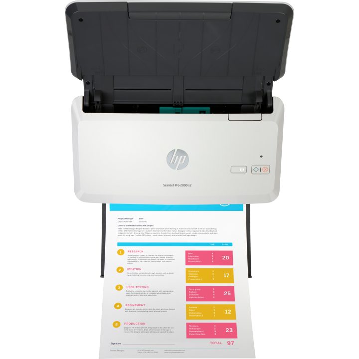 HP Scanjet Pro 2000 s2 Scanner de alimentação de folhas 600 x 600 DPI…