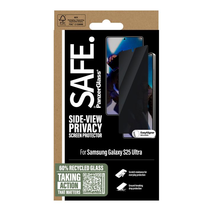 PanzerGlass SAFE. by ® 2-Way Privacy Screen Protector Samsung Galaxy…