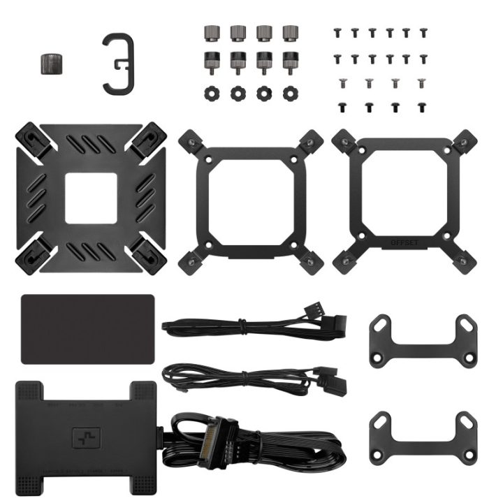 Kit refrigeracion liquida Deepcool spartacus 360 3x 120mm negro…