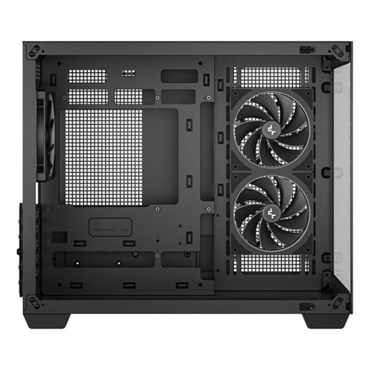 Gabinete de PC gaming Deepcool CG330 3f matx ARGB vidro temperado…