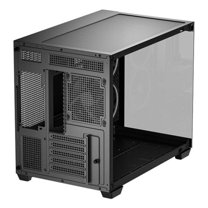 Gabinete de PC gaming Deepcool CG330 3f matx ARGB vidro temperado…