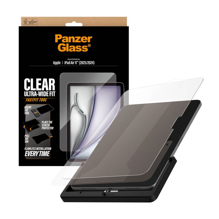 PanzerGlass ® Screen Protector iPad Air 11" (2024-2026) | Ultra-Wide…