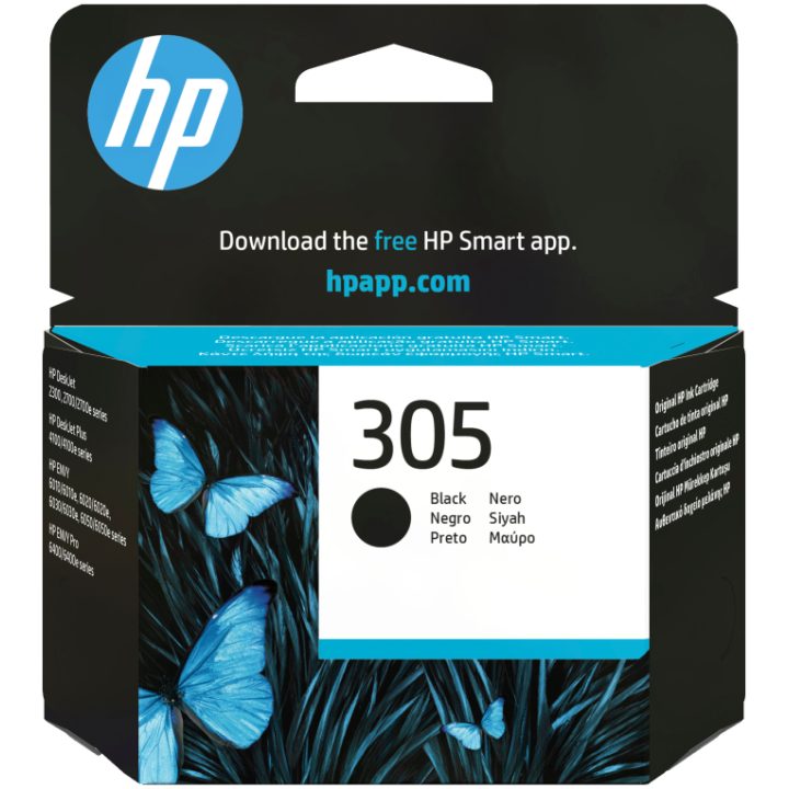 HP Original 305 Black Ink Cartridge