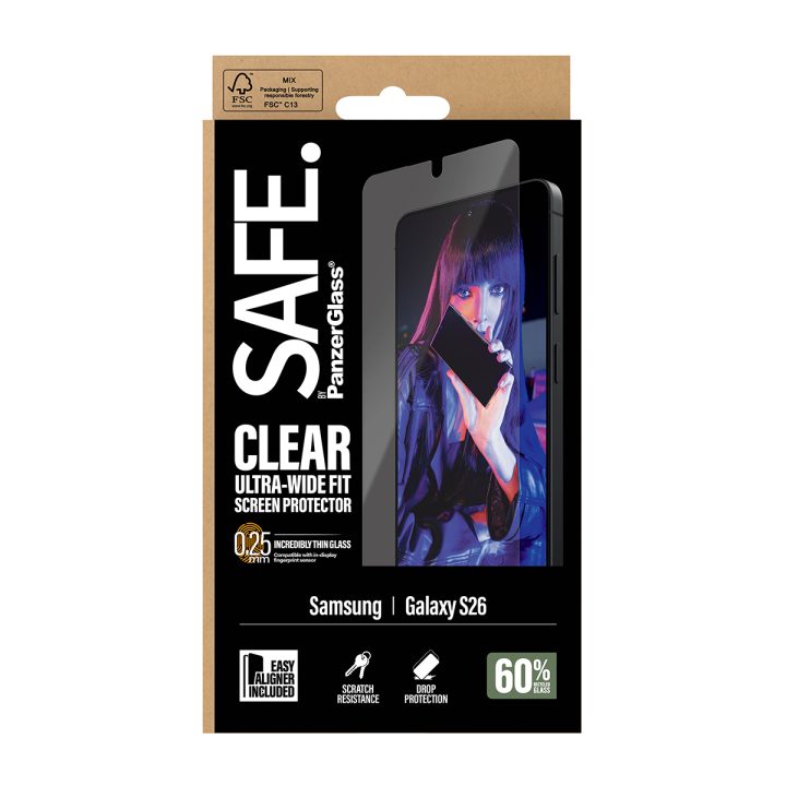 PanzerGlass SAFE. by ® Screen Protector Samsung Galaxy S26 |…