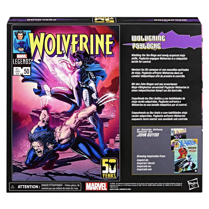 Marvel Wolverine and Psylocke
