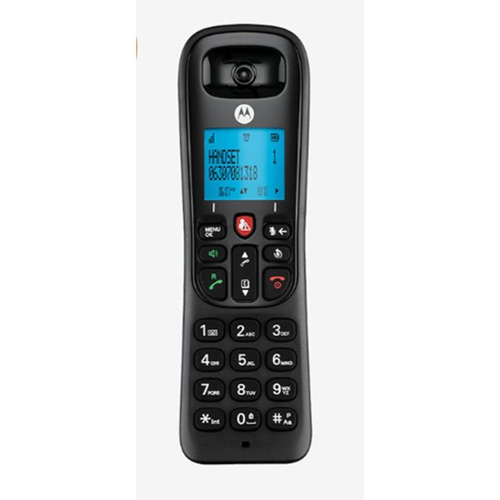 Motorola CD4001 Telefone DECT Identificador de Chamadas Preto