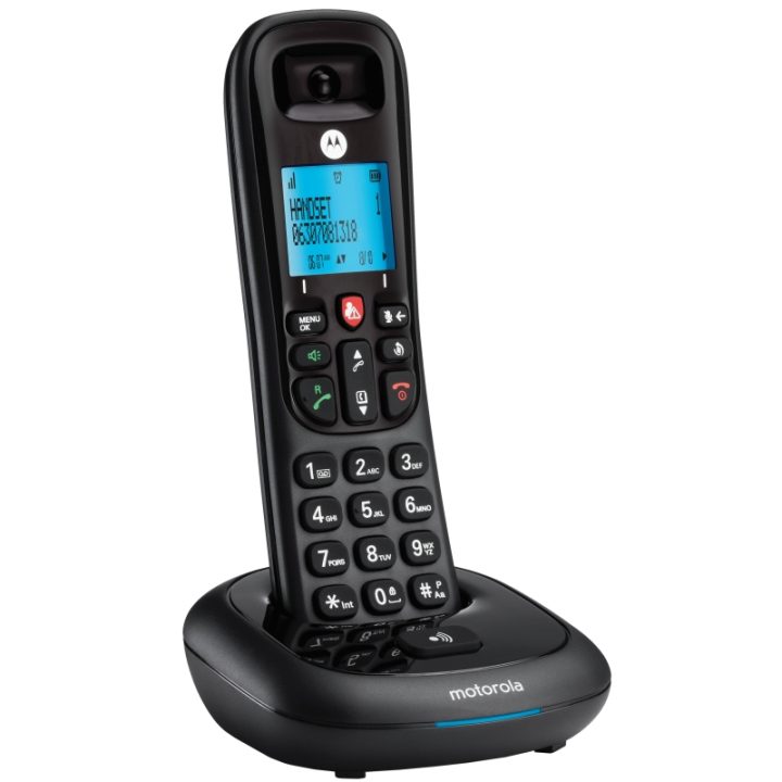 Motorola CD4001 DECT Phone Caller ID Black