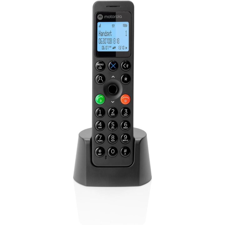 Motorola DOT201 DECT Phone Caller ID Black