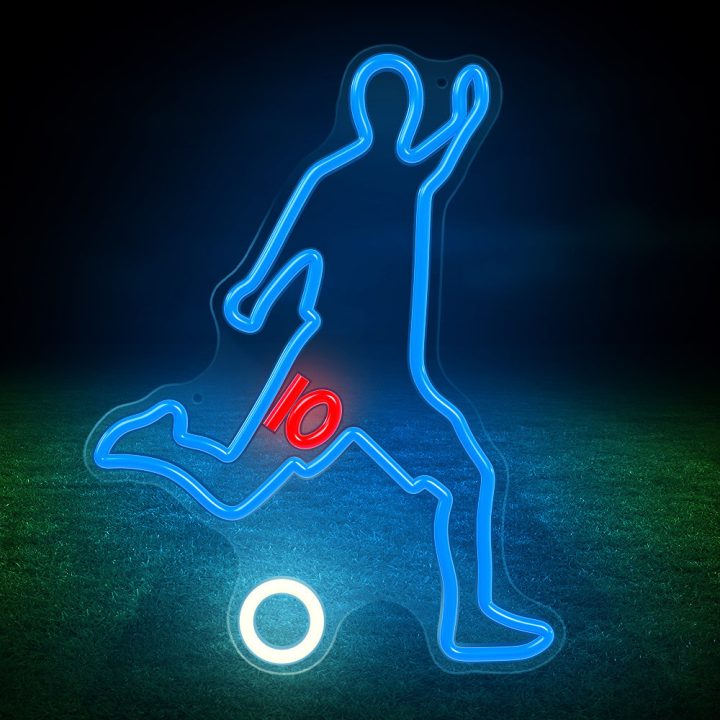 Forever neon plexi LED footballer white lamp (RTV200003)