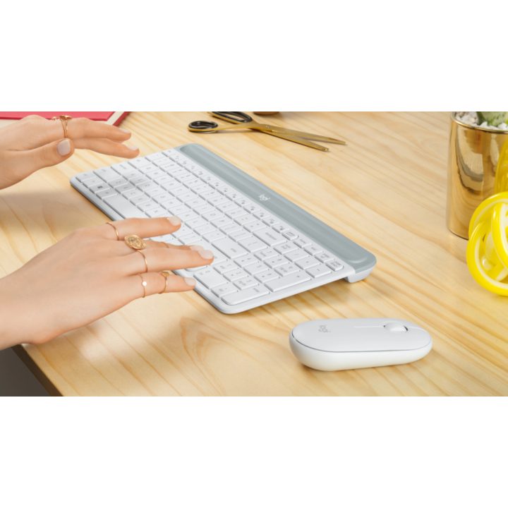 Logitech 920-009199 teclado com rato incluído Escritório RF sem fios…