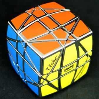 Calvin's Hexaminx Rubik's Cube Silver