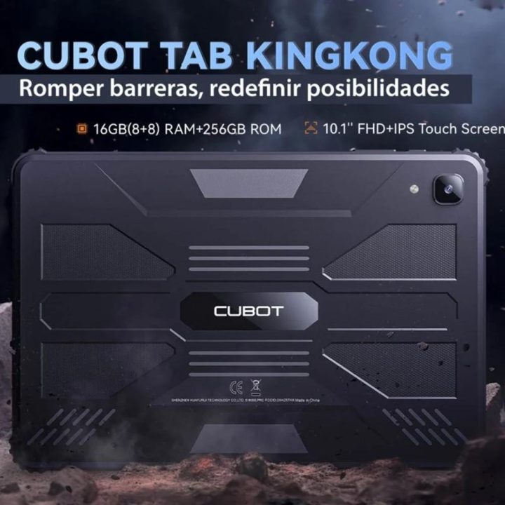 Tablet Cubot tab king kong 4g rugerizada 10.1 pulgadas-8GB-256GB…