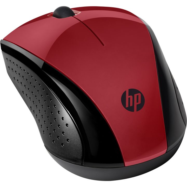 Rato sem fios HP 220 (Vermelho Pôr do Sol)