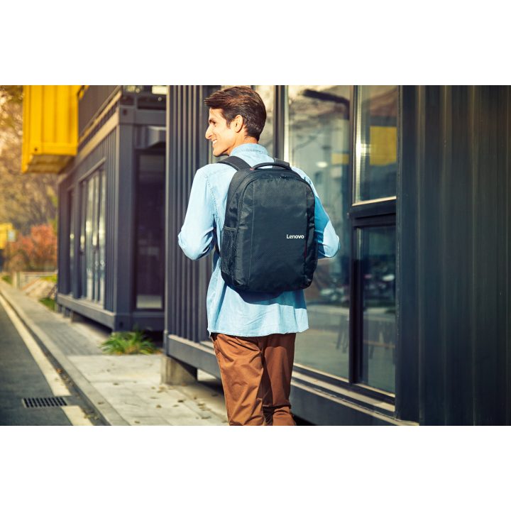 Lenovo B515 15,6" Mochila Negro, Rojo