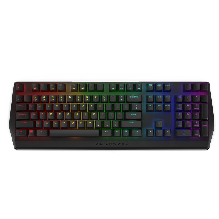 Alienware AW410K Gaming Keyboard USB US International Black · English…