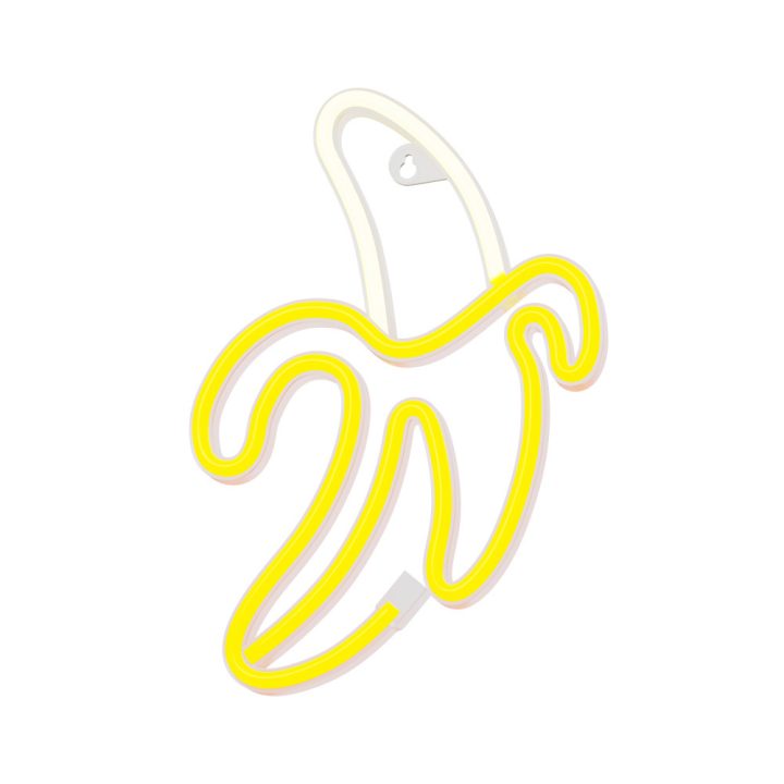 Lâmpada Forever neon LED banana white yellow (RTV100227)