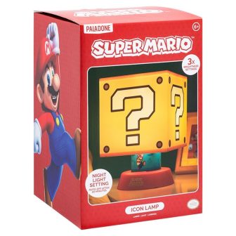 Lampara Paladone super mario icon caja sorpresa (PP9318NN)
