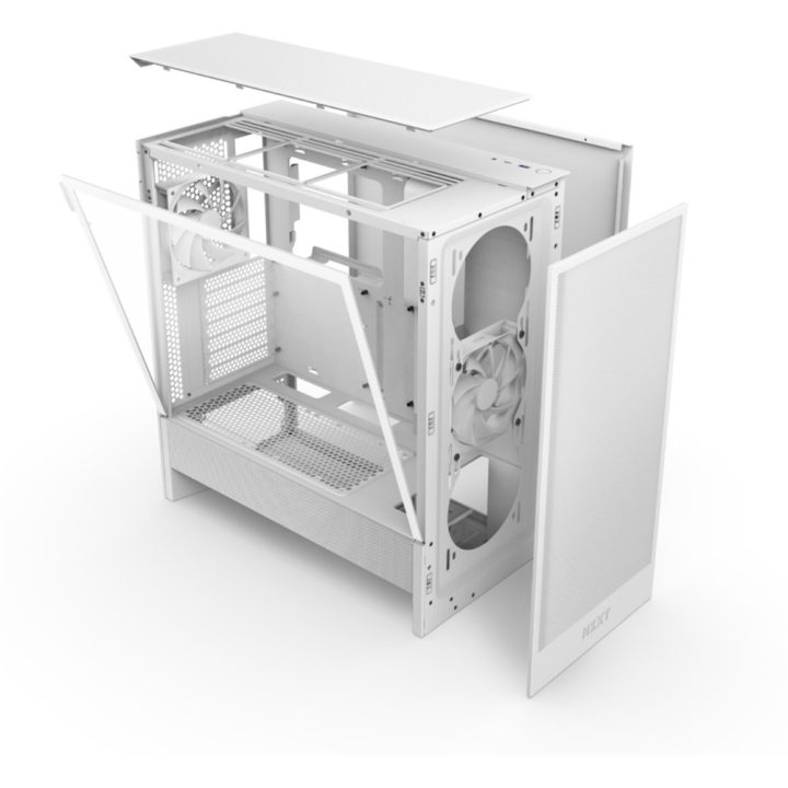 Caixa NZXT H5 Flow (2024) branca cc-H52FW-01