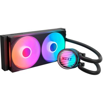 NZXT kraken core RGB - 240mm AIO liquid cooler with RGB cap & RGB…