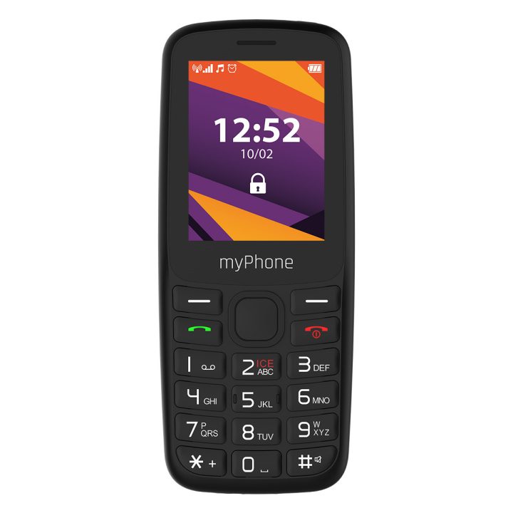Telefono movil Myphone 6410 2.4 pulgadas-4g-negro (TEL000868)