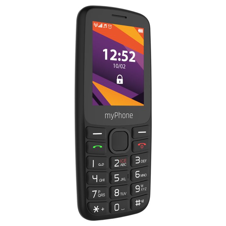 Telefono movil Myphone 6410 2.4 pulgadas-4g-negro (TEL000868)