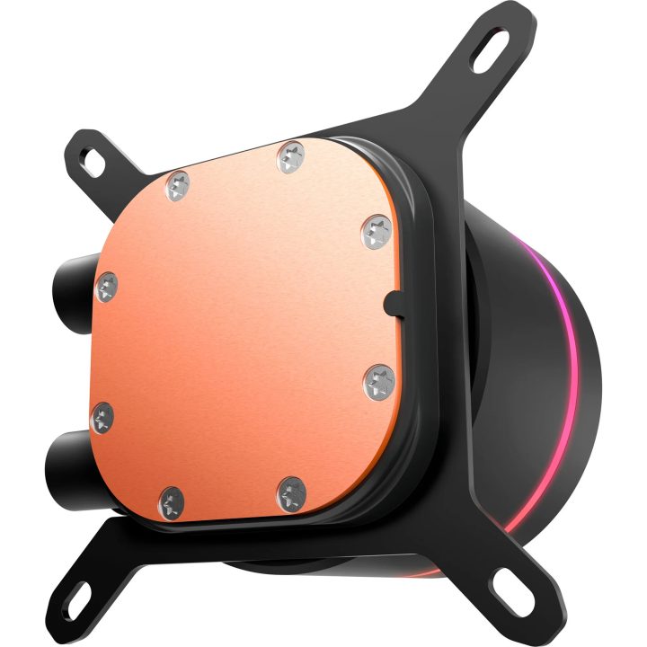 NZXT kraken core RGB - 240mm AIO liquid cooler with RGB cap & RGB…