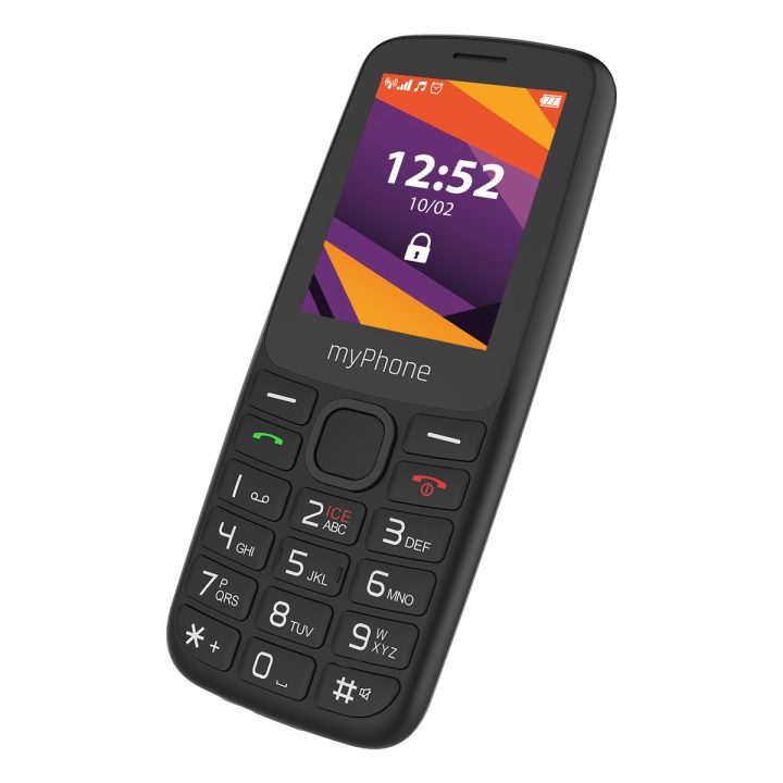 Telefono movil Myphone 6410 2.4 pulgadas-4g-negro (TEL000868)