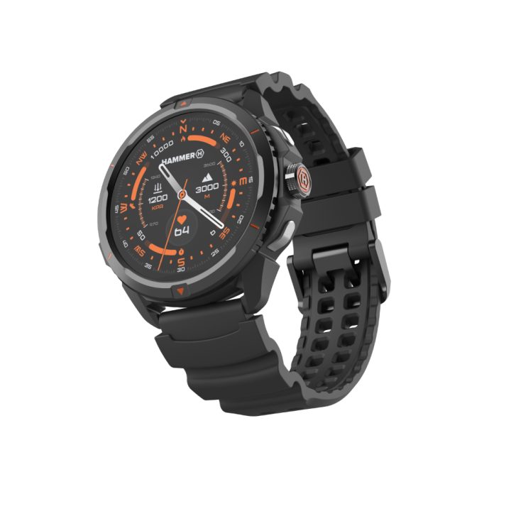Smartwatch Hammer Watch 2 preto (SMA002929)