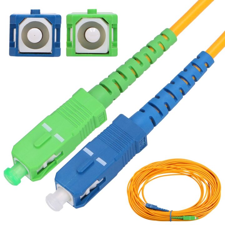 Extralink SC/APC-SC/UPC | Patch Cord | Single-mode, Simplex, G652D…