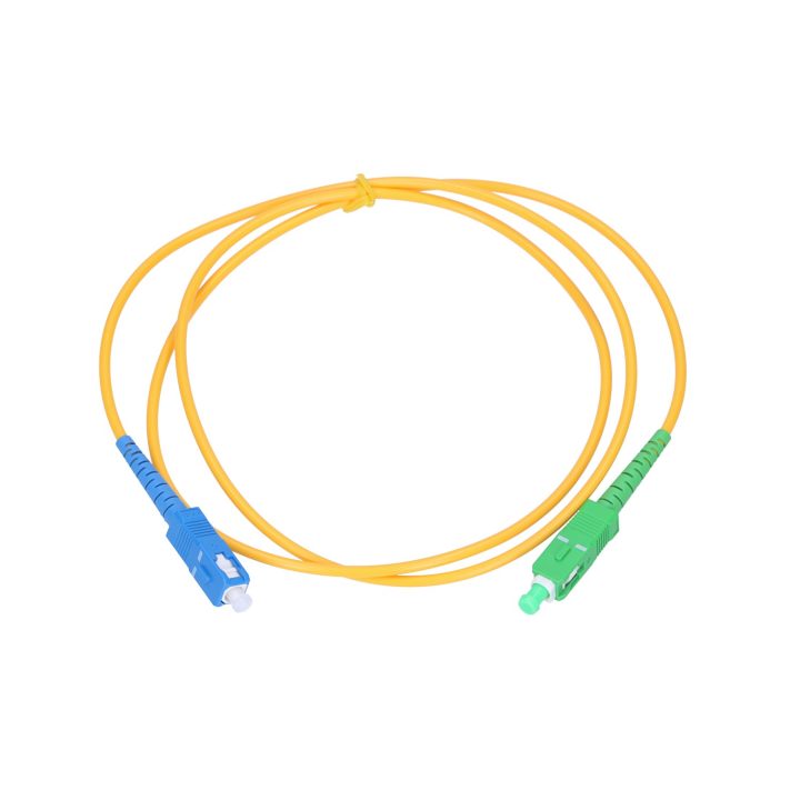 Extralink SC/APC-SC/UPC | Patch Cord | Single-mode, Simplex, G652D…