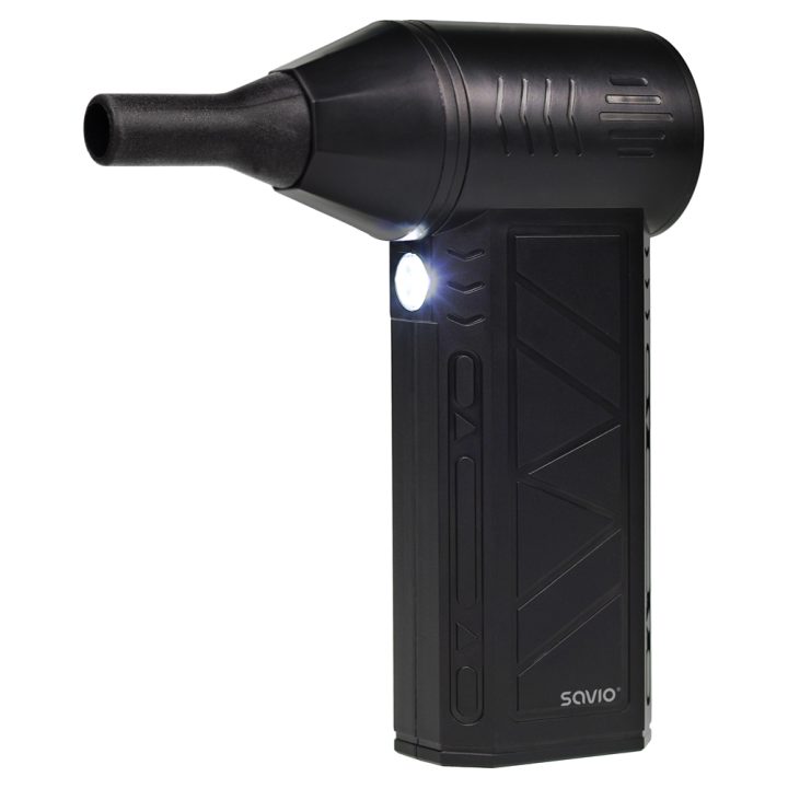 Mini-limpador de ar Savio MD-01 sopro preto (SAVMD-01)