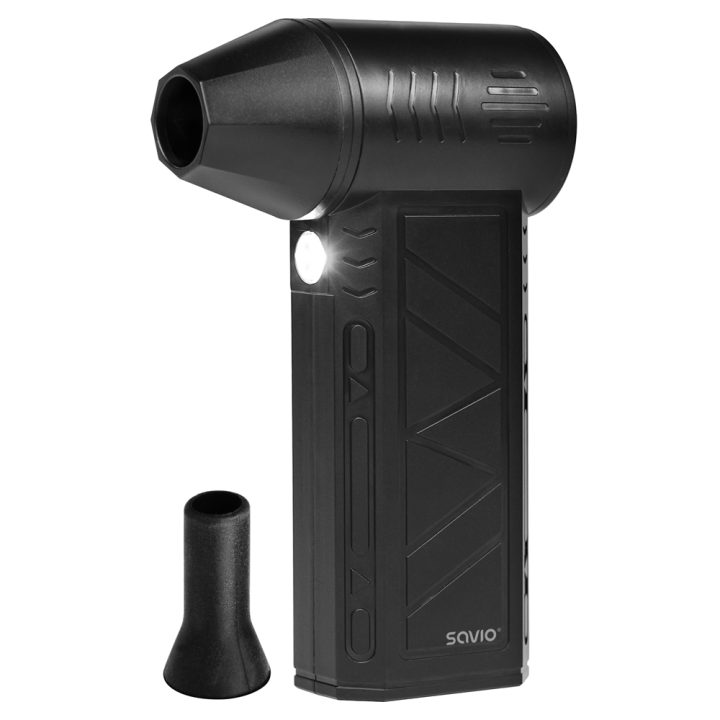 Mini-limpador de ar Savio MD-01 sopro preto (SAVMD-01)