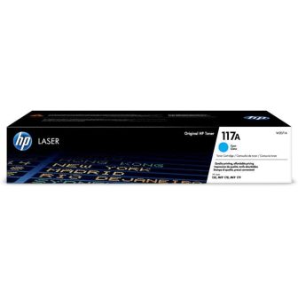 HP Original Laser 117A Cyan Toner Cartridge