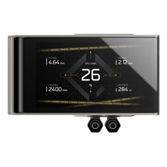 Kit de arrefecimento líquido Deepcool LT360 vision ARGB 3x 120mm…