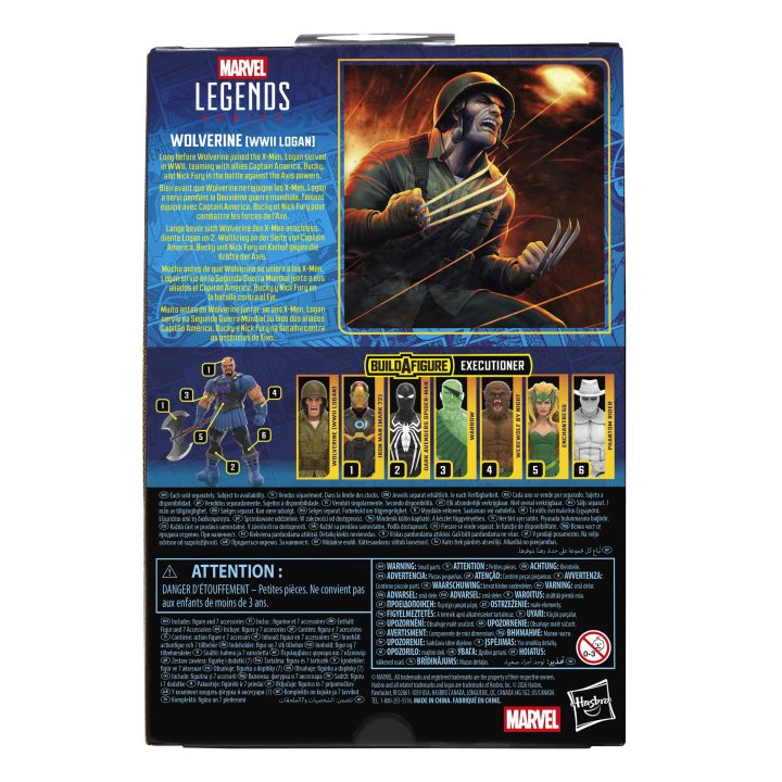 Marvel Legends Series Lobezno (WWII Logan)