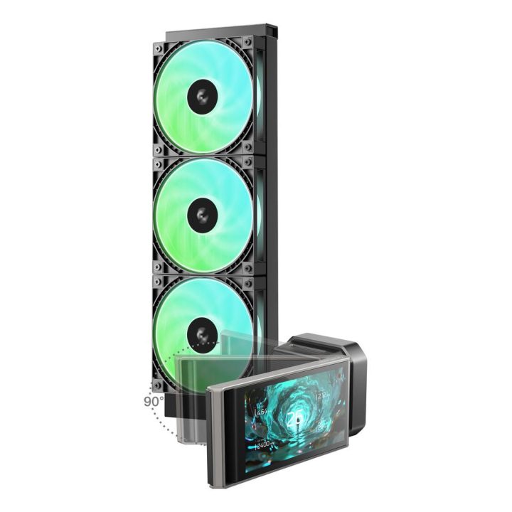 Deepcool LT360 Vision ARGB Liquid Cooling Kit 3x 120mm…