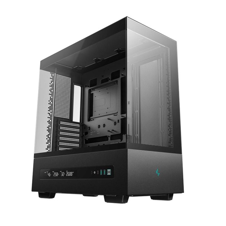 Deepcool ATX CH690 Tempered Glass Black Gaming PC Case…