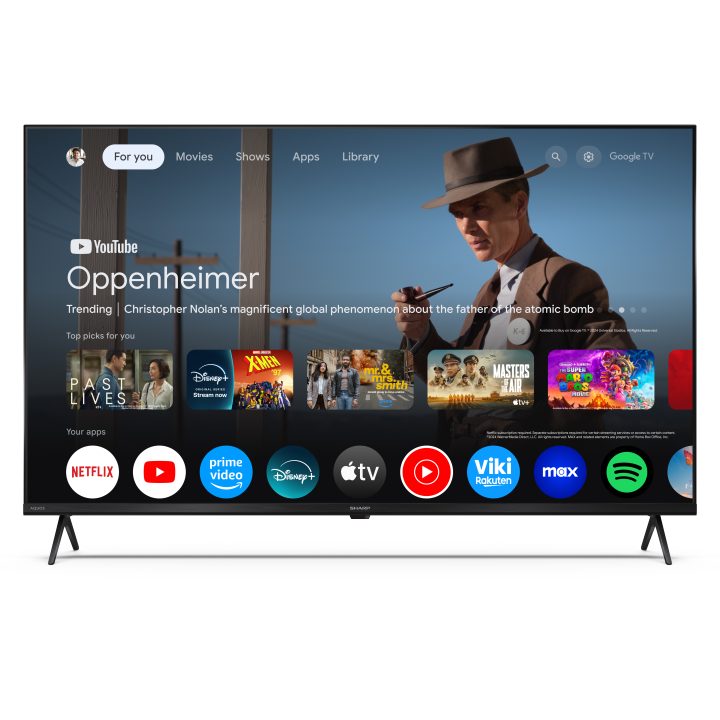 Sharp 50HP5265E Televisor 50" 4K Ultra HD Smart TV Wi-Fi Preto