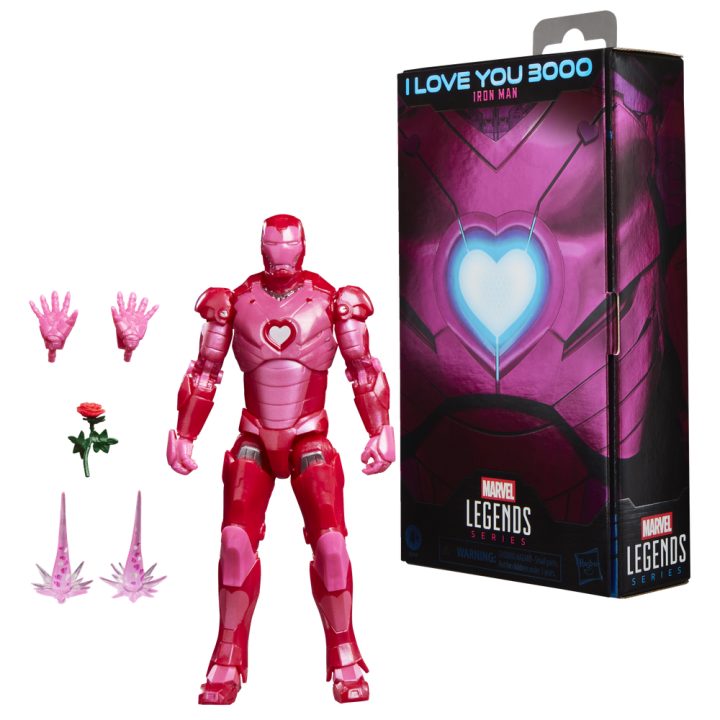 Hasbro Marvel Legends Series I Love You Boo Iron Man Figure…