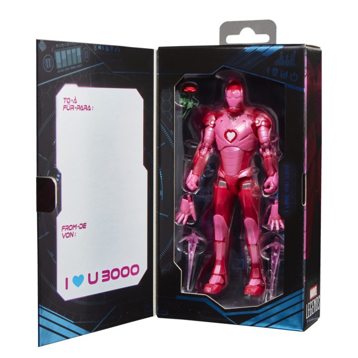 Hasbro Marvel Legends Series I Love You Boo Iron Man Figure…