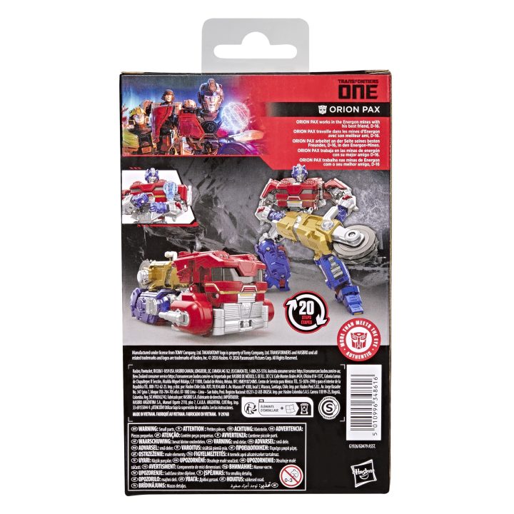 Transformers Studio Series One Orion Pax Deluxe Class