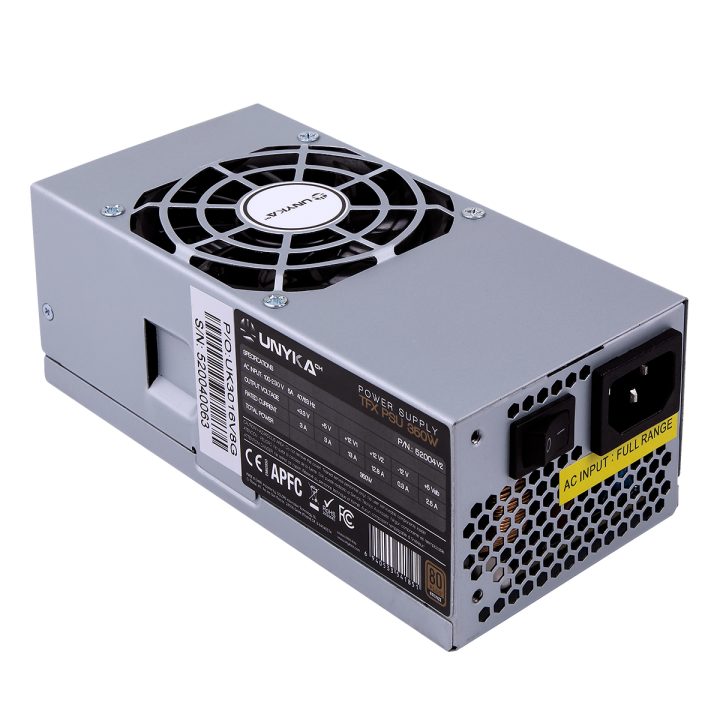 UNYKAch TFX 350W 80 Plus Bronze unidade de fonte de alimentação 20+4…