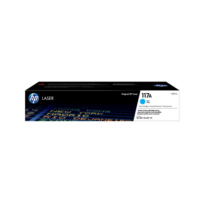 HP Original Laser 117A Cyan Toner Cartridge