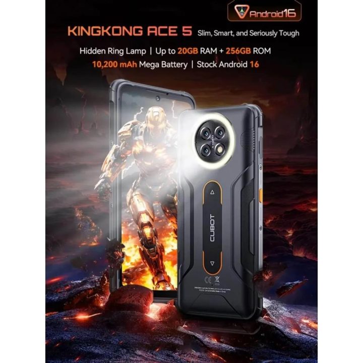 Cubot KingKong Ace 5 256 GB 8 GB RAM