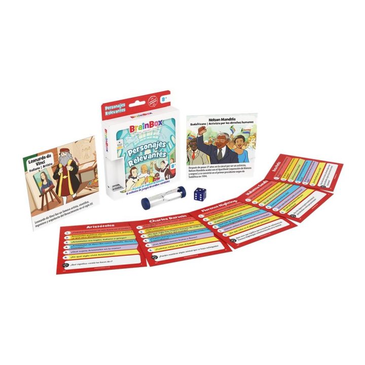 Asmodee BrainBox Pocket Board Game Notable Historical Figures…
